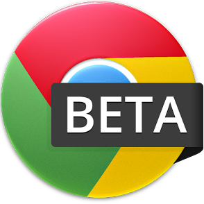 Chrome Beta logo